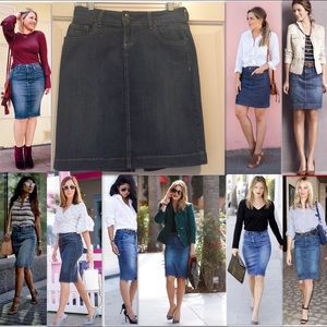 Classic Denim Skirt